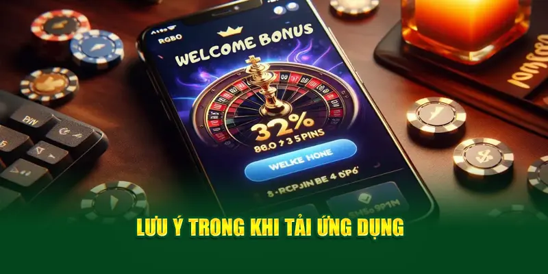 Lưu ý trong khi tải ứng dụng